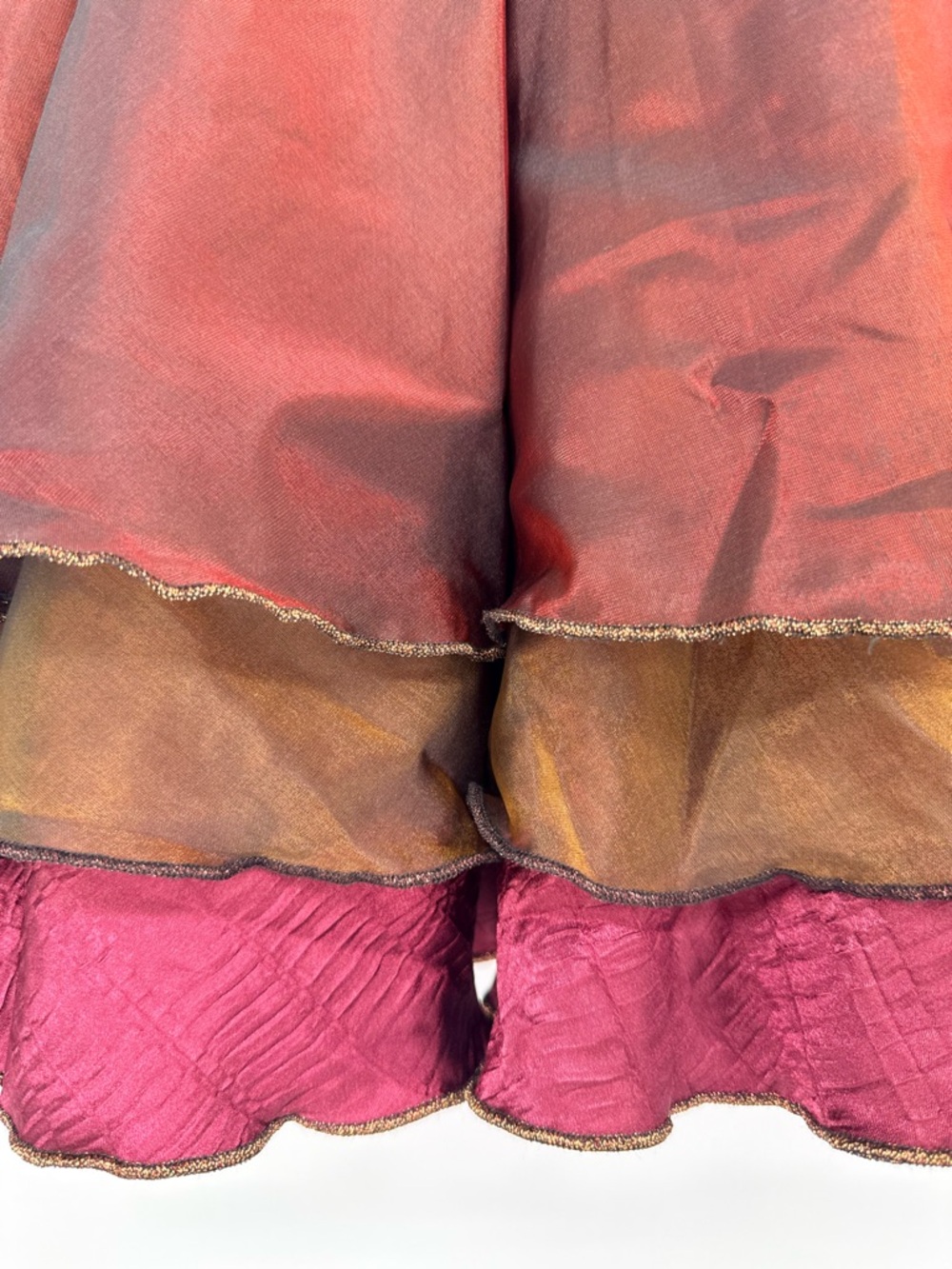 NWT VTG Y2K Fairycore WhimsiGoth Avant Garde Rare Jeanne Marc Flutter Skirt P2 - Picture 4 of 8
